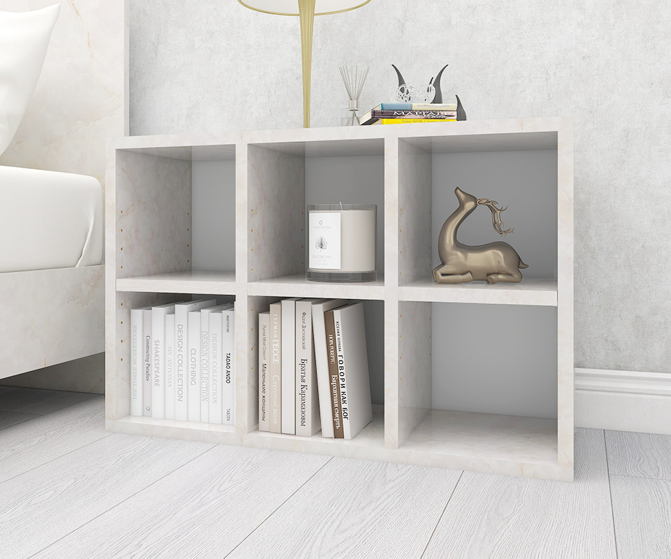 arne（アーネ） 本棚 カラーボックス オープンラック 2段 a4