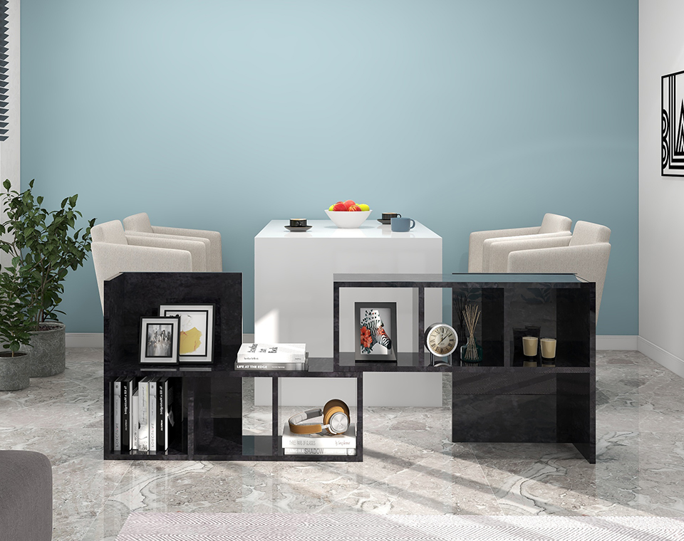 arne（アーネ） リビング収納 ディスプレイラック 完成品 本棚