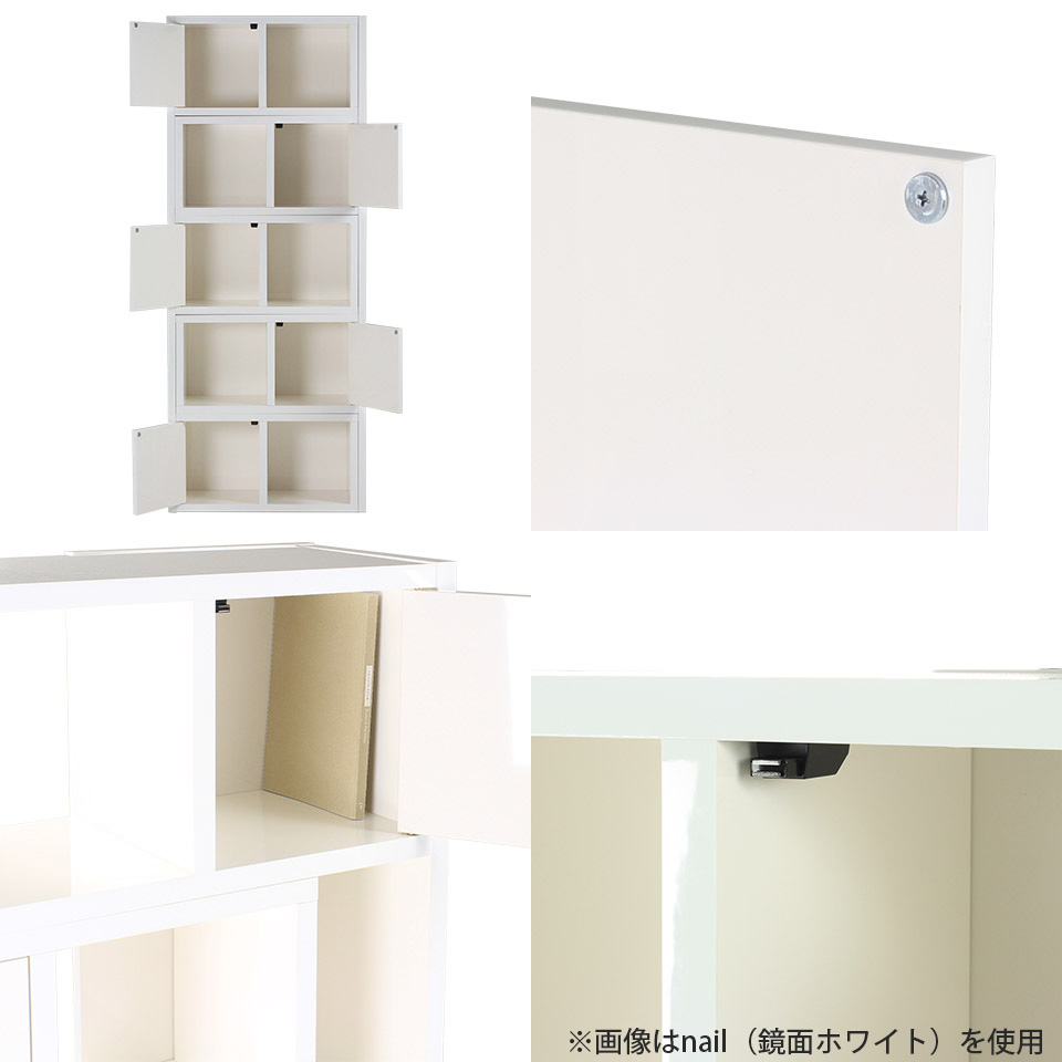 【送料無料】大型ラック ホワイト 送料無料で自宅にお届け arne 本棚 大容量 カラーボックス オープンラック 2段 ウッド