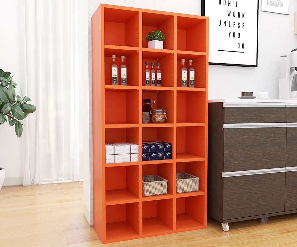 arne（アーネ） 本棚 カラーボックス 大型 漫画 棚 6段 a4収納 子供 大