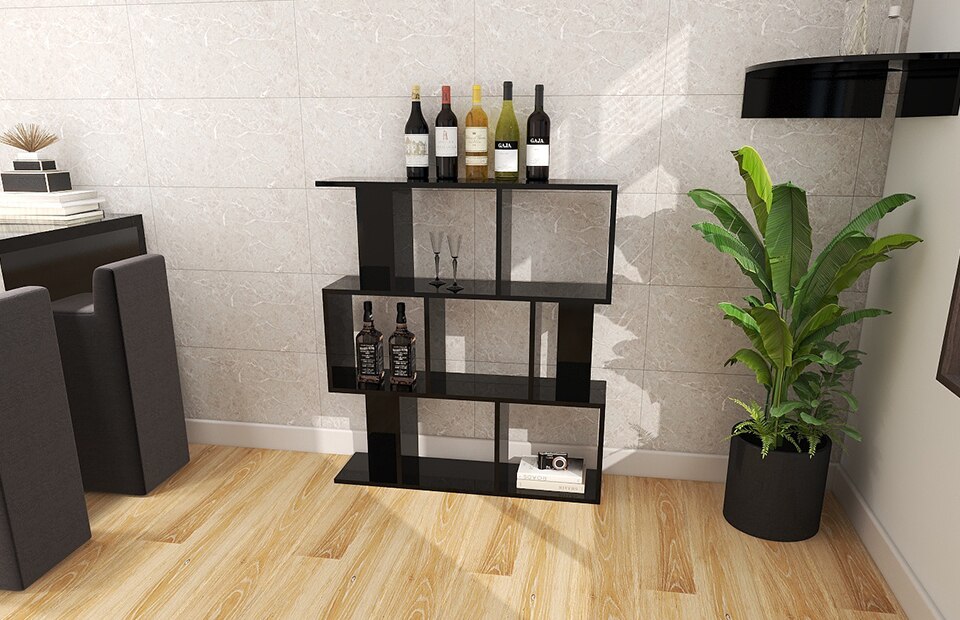 arne（アーネ） リビング収納 ディスプレイラック 完成品 本棚 3段