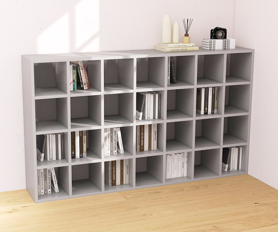 arne（アーネ） 本棚 グレー 大容量 マンガ本棚 コミックラック カラー