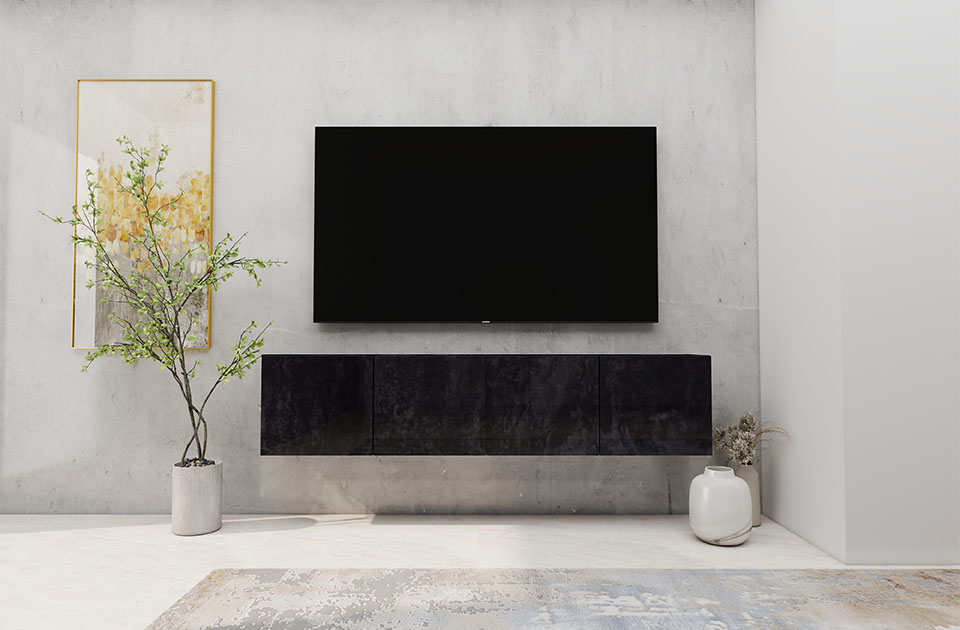 大理石調テレビボード 楽天市場】【大人気！】【送料無料】大理石調 190cm幅 テレビボード