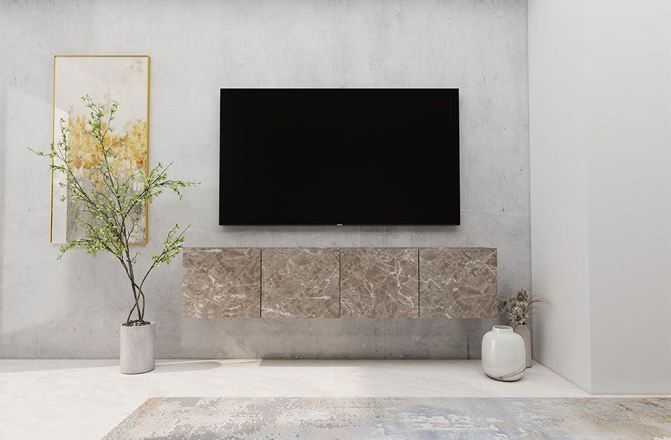 フロートテレビボード ウォールシェルフ テレビボード フロート テレビ