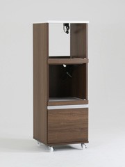 arne（アーネ） 電子レンジ台 レンジラック キャスター 完成品 レンジ