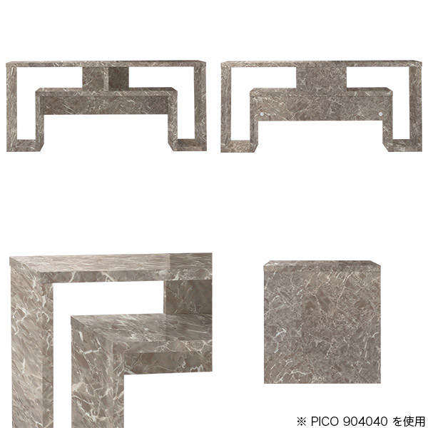 【メール便】 パソコンデスク 150 デスク シンプルデスク 幅150 書斎 150cm 机 書斎机 勉強机 大人 オフィスデスク ラック コンソール 鏡面 【CEG1972348323】 (68908円)