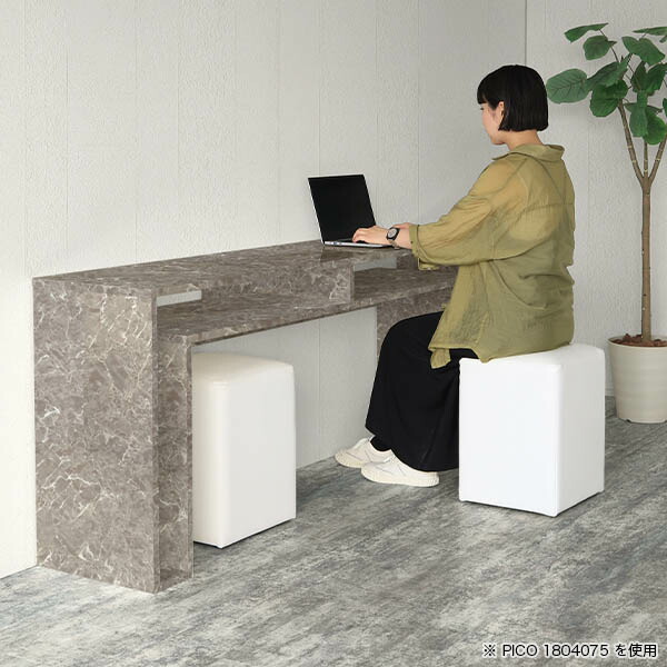 【メール便】 パソコンデスク 150 デスク シンプルデスク 幅150 書斎 150cm 机 書斎机 勉強机 大人 オフィスデスク ラック コンソール 鏡面 【CEG1972348323】 (68908円)