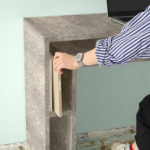 【メール便】 パソコンデスク 150 デスク シンプルデスク 幅150 書斎 150cm 机 書斎机 勉強机 大人 オフィスデスク ラック コンソール 鏡面 【CEG1972348323】 (68908円)