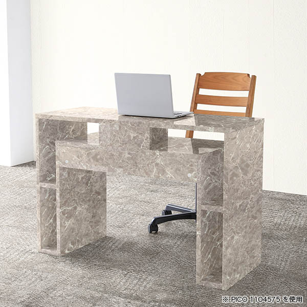 【メール便】 パソコンデスク 150 デスク シンプルデスク 幅150 書斎 150cm 机 書斎机 勉強机 大人 オフィスデスク ラック コンソール 鏡面 【CEG1972348323】 (68908円)