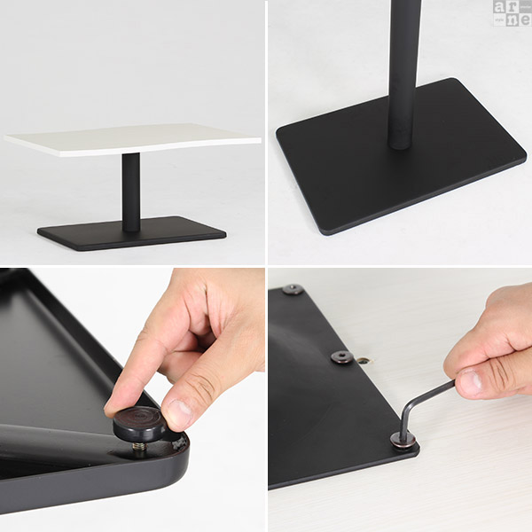 ローテーブル 北欧 センターテーブル ホワイト リビングテーブル 白 木製 座卓 リビング テーブル おしゃれ ロー 木 《 | arne | 03