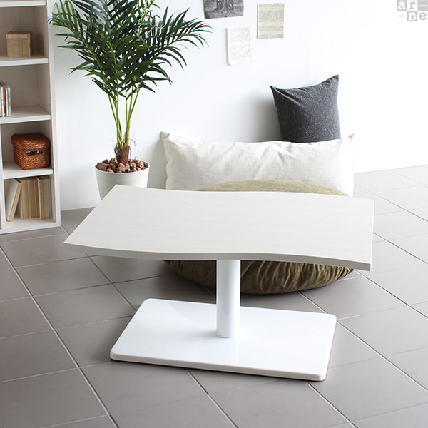ローテーブル 北欧 センターテーブル ホワイト リビングテーブル 白 木製 座卓 リビング テーブル おしゃれ ロー 木 《 | arne | 04