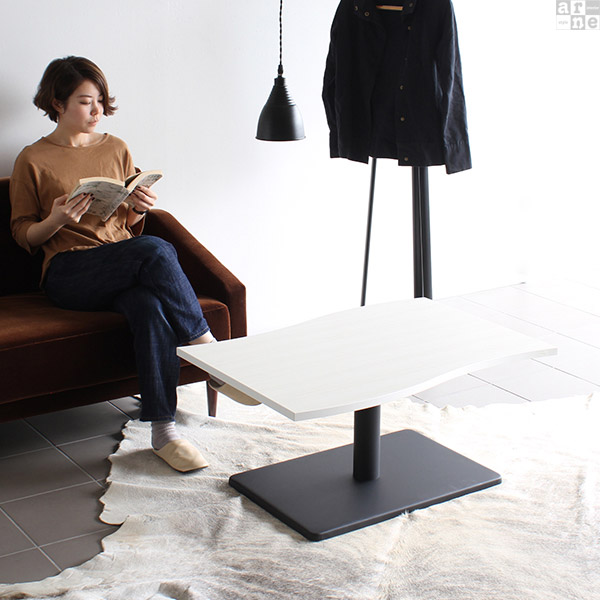 ローテーブル 北欧 センターテーブル ホワイト リビングテーブル 白 木製 座卓 リビング テーブル おしゃれ ロー 木 《 | arne | 05