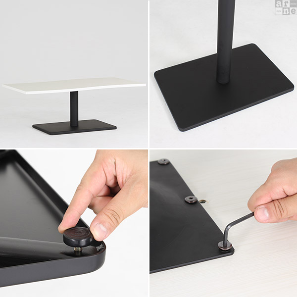 ローテーブル センターテーブル 幅120 リビングテーブル 120cm 北欧 座卓 ホワイト 白 木製 リビング テーブル おしゃれ ロー 《 | arne | 03