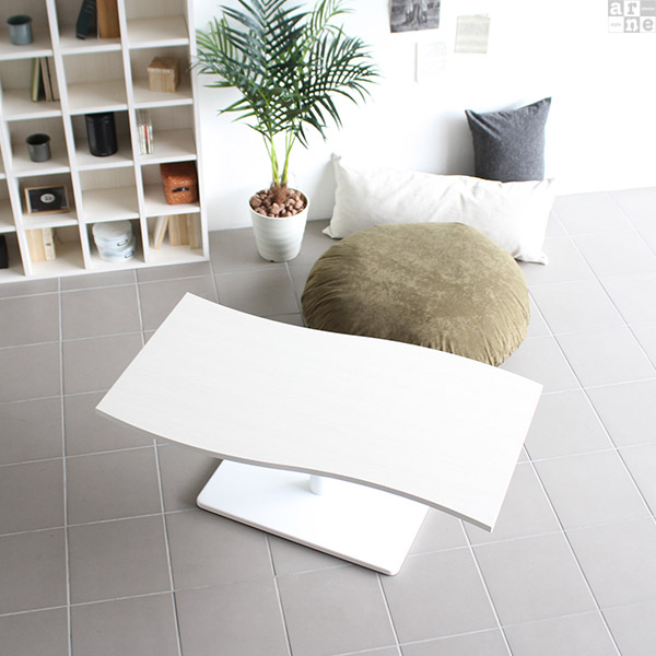 ローテーブル センターテーブル 幅120 リビングテーブル 120cm 北欧 座卓 ホワイト 白 木製 リビング テーブル おしゃれ ロー 《 | arne | 05