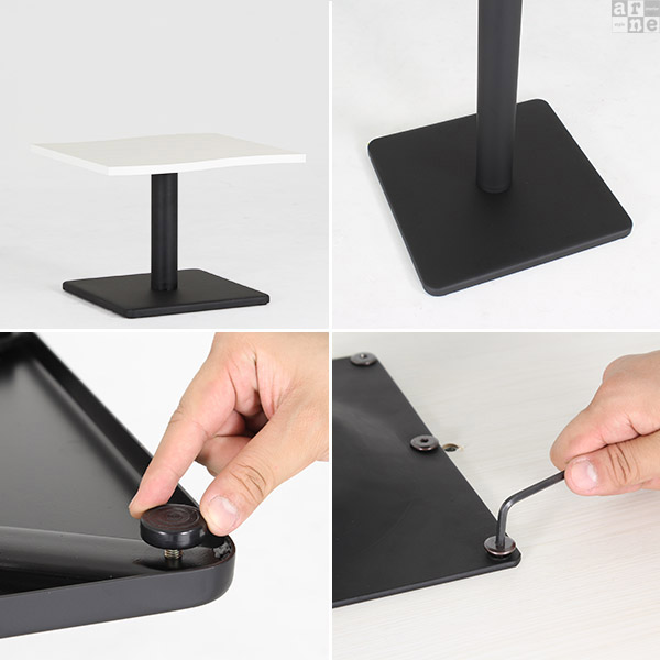 ミニテーブル 木製 白 ブラウン ローテーブル 小さめ ミニ 北欧 センターテーブル ホワイト リビングテーブル リビング □ | arne | 03