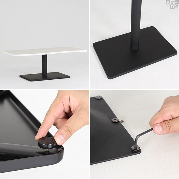 ローテーブル センターテーブル 幅120 リビングテーブル 120cm 北欧 座卓 ホワイト 白 木製 リビング テーブル おしゃれ ロー 《 | arne | 03