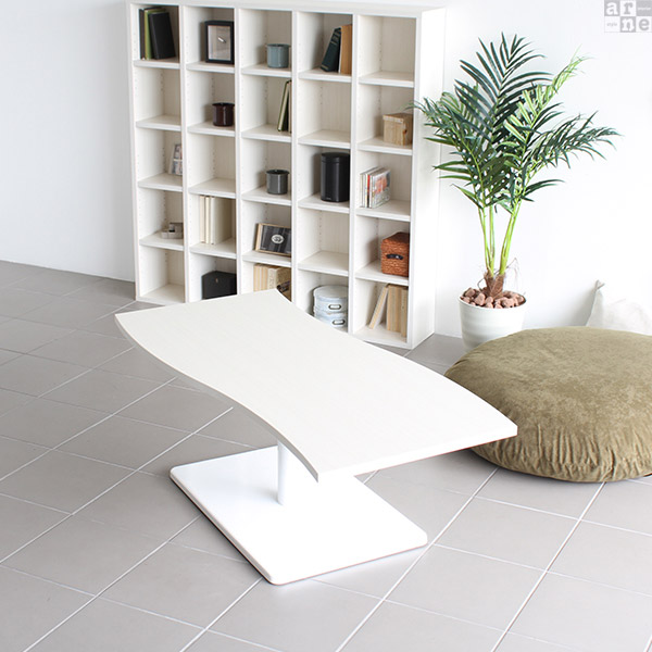 ローテーブル センターテーブル 幅120 リビングテーブル 120cm 北欧 座卓 ホワイト 白 木製 リビング テーブル おしゃれ ロー 《 | arne | 06