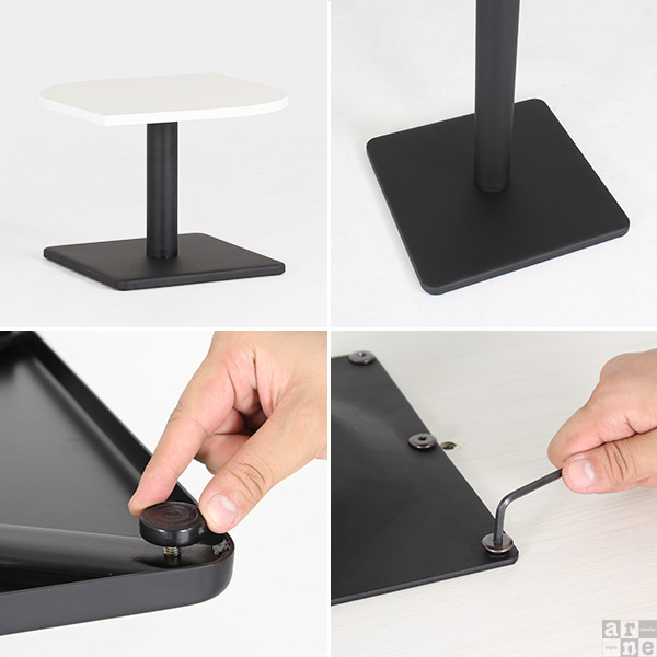 ローテーブル リビングテーブル 小さめ ミニ 白 コーヒーテーブル ミニテーブル センターテーブル 可愛い コンパクト 木製 □ | arne | 03