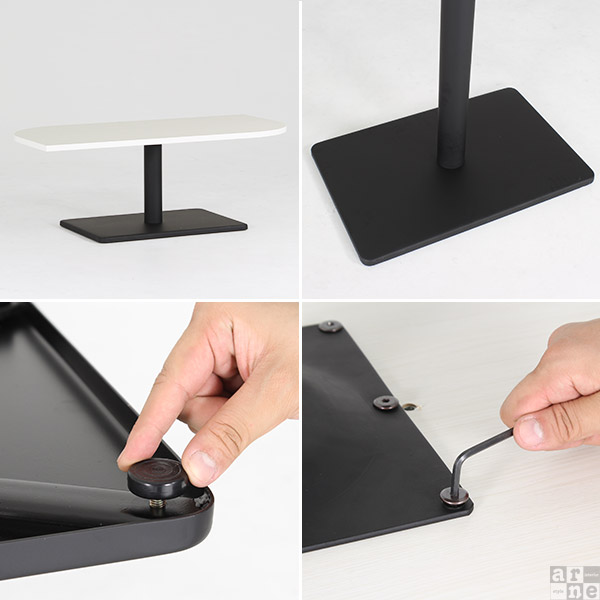 センターテーブル 幅120 ローテーブル 大きめ ホワイト カフェテーブル 一人暮らし コーヒーテーブル 可愛い 白 日本製 北欧 《 | arne | 03