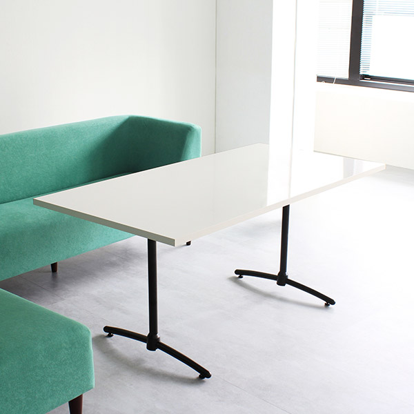 ダイニングテーブル 白 ワークデスク 180 4人掛け 6人掛け ホワイト 鏡面 4人 ダイニングソファ 会議室 テーブル 6人 大きめ □ | arne | 10