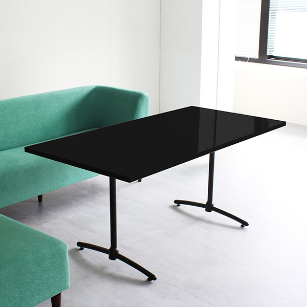ダイニングテーブル ワークデスク 180 6人掛け 4人掛け ダイニング ダイニングソファ 会議室 テーブル 6人 黒 4人 □ | arne | 10