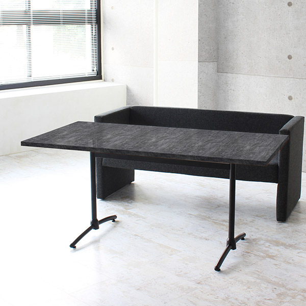 ダイニングテーブル 6人掛け 4人掛け ワークデスク 180 ブラック 鏡面 4人 ダイニングソファ テーブル 6人 大きめ ダイニング □ | arne | 05