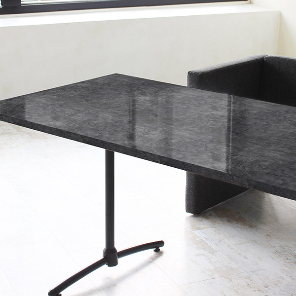 ダイニングテーブル 6人掛け 4人掛け ワークデスク 180 ブラック 鏡面 4人 ダイニングソファ テーブル 6人 大きめ ダイニング □ | arne | 06