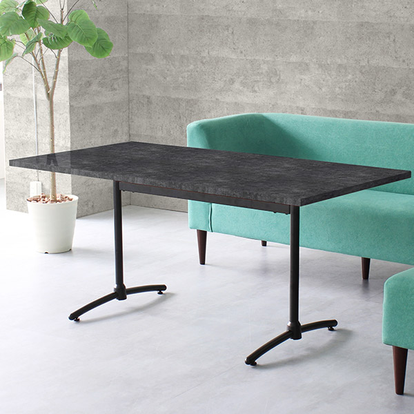 ダイニングテーブル 6人掛け 4人掛け ワークデスク 180 ブラック 鏡面 4人 ダイニングソファ テーブル 6人 大きめ ダイニング □ | arne | 07