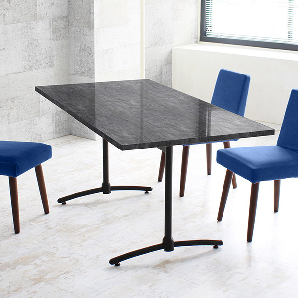 ダイニングテーブル 6人掛け 4人掛け ワークデスク 180 ブラック 鏡面 4人 ダイニングソファ テーブル 6人 大きめ ダイニング □ | arne | 09