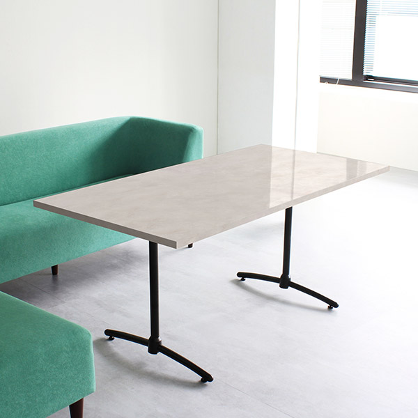 デスク 180cm ダイニングテーブル ワークデスク 180 6人掛け 4人掛け 大理石風 鏡面 パソコンデスク テレワーク 在宅勤務 □ | arne | 10