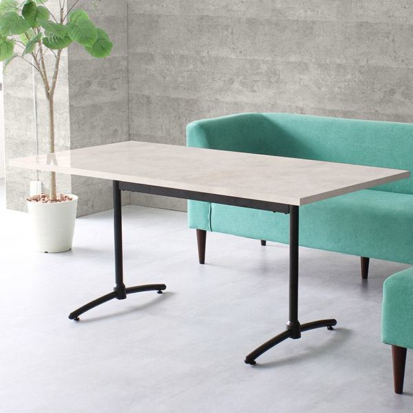 デスク 180cm ダイニングテーブル ワークデスク 180 6人掛け 4人掛け 大理石風 鏡面 パソコンデスク テレワーク 在宅勤務 □ | arne | 07