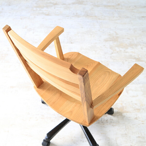 パソコンチェア オフィスチェア デスクチェア 疲れにくい ハイバック 昇降式 椅子 肘付き キャスター チェア パソコン 木製 在庫処分 セール ● | arne | 05