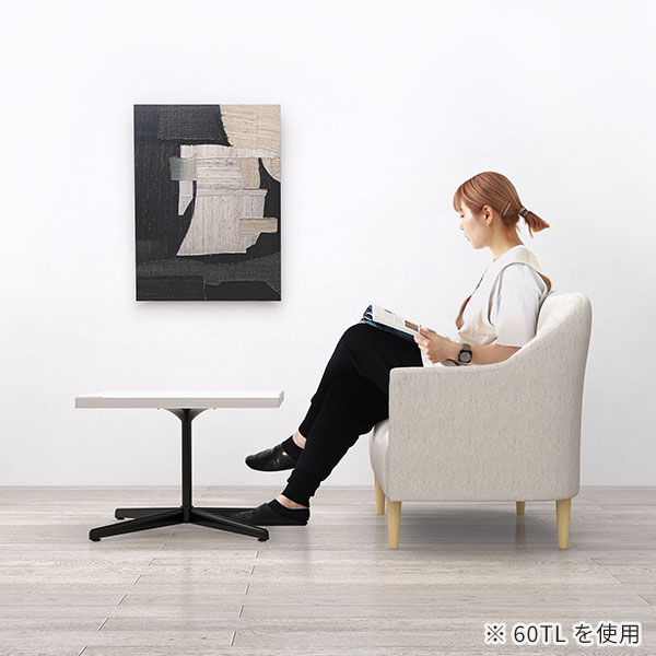 センターテーブル カフェテーブル ローテーブル 低め 低い ホワイト 高級感 鏡面仕上げ 応接テーブル 会議テーブル ソファテーブル 《 | arne | 05