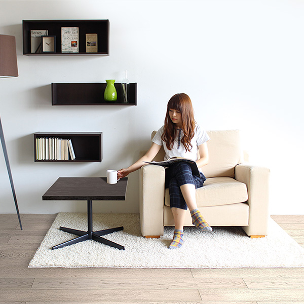 センターテーブル カフェテーブル ローテーブル 低め 低い ブラック 高級感 鏡面仕上げ 正方形 ベッドサイドテーブル ソファテーブル □ | arne | 04