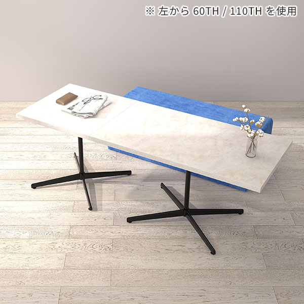 カフェテーブル ハイテーブル ソファテーブル 高め マーブル 会議テーブル ソファーテーブル センターテーブル 机 カフェ風 PCデスク 作業台 □ | arne | 06