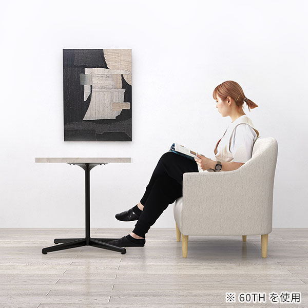 カフェテーブル ハイテーブル ソファテーブル 高め マーブル 会議テーブル ソファーテーブル センターテーブル 机 カフェ風 PCデスク 作業台 □ | arne | 05