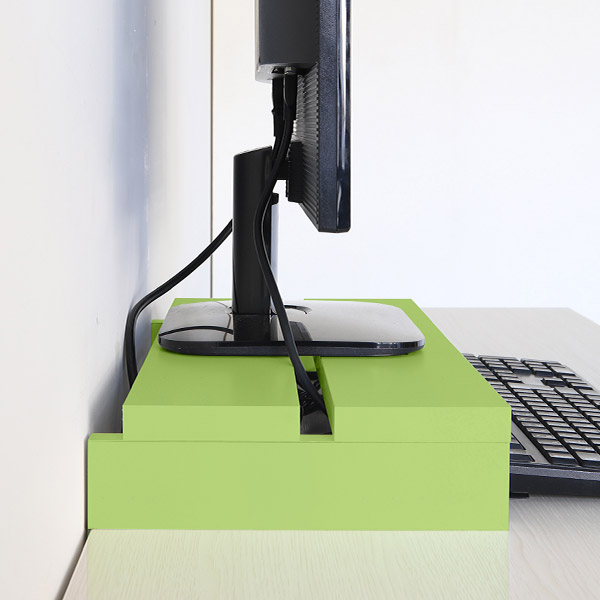 arne（アーネ） パソコン台 デスクトップ 机上 幅45 ディスプレイ台