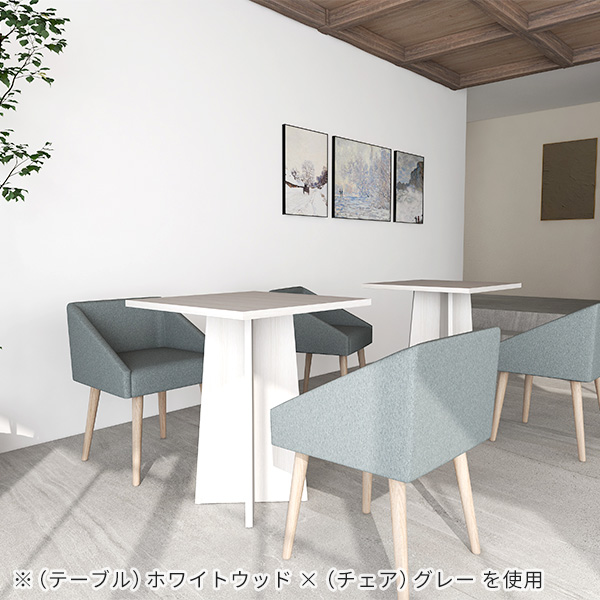 カフェテーブルセット 3点セット デスクセット テーブル チェア 椅子 2脚 カフェテーブル 一人暮らし 家具 ワンルーム シンプル ナチュラル カフェ風 グレー △ |  | 11