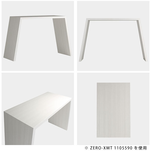 カウンターテーブル 150cm キッチンカウンター ダストボックス 作業台 テーブル 薄型 デスク キッチンテーブル カウンター キッチンカウンター CEG1742975510 (15675円)