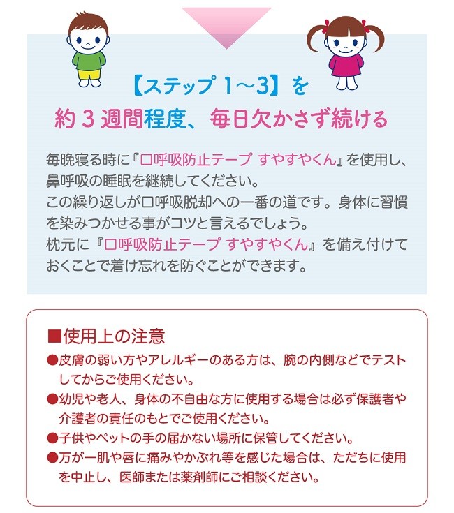 口呼吸テープ