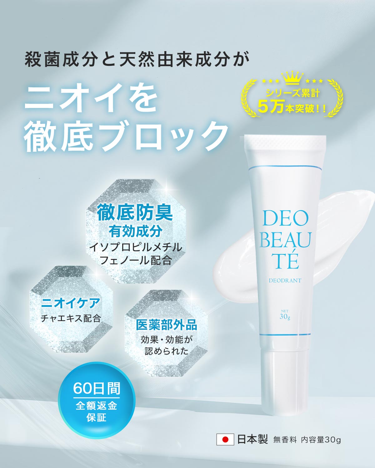 臭いをブロック