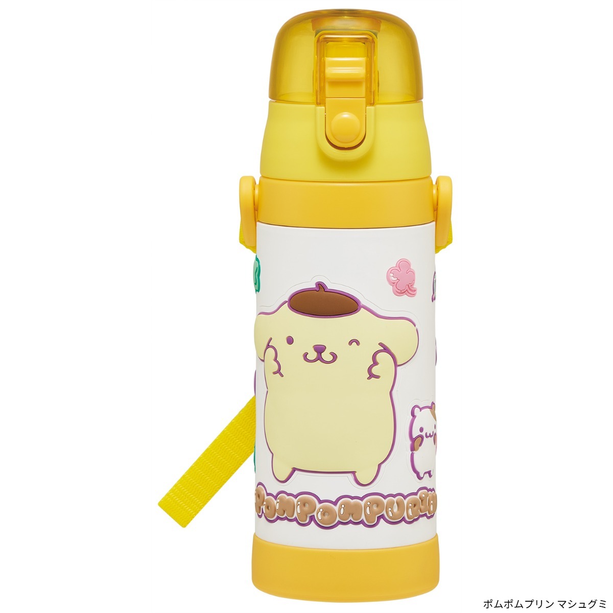 スケーター 3D ロック付 ワンプッシュダイレクトボトル 480ml 水筒