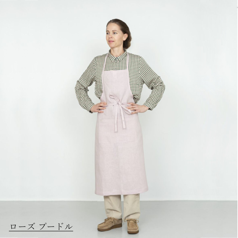 fog linen work 無料ラッピング リネンフルエプロン おしゃれ