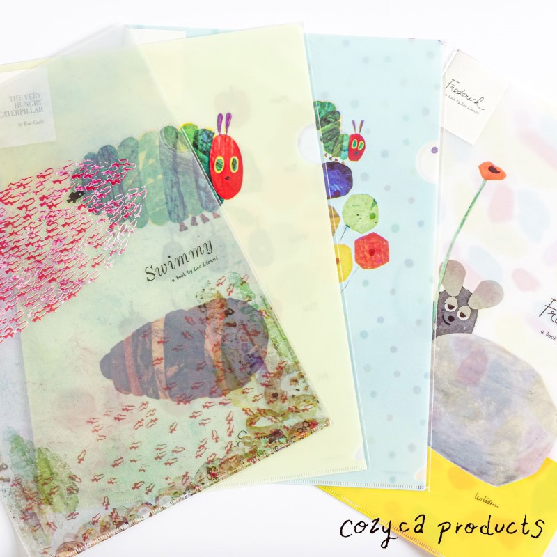1~7営業日出荷 クリアファイル A4 かわいい 名作絵本 レオ・レオニ