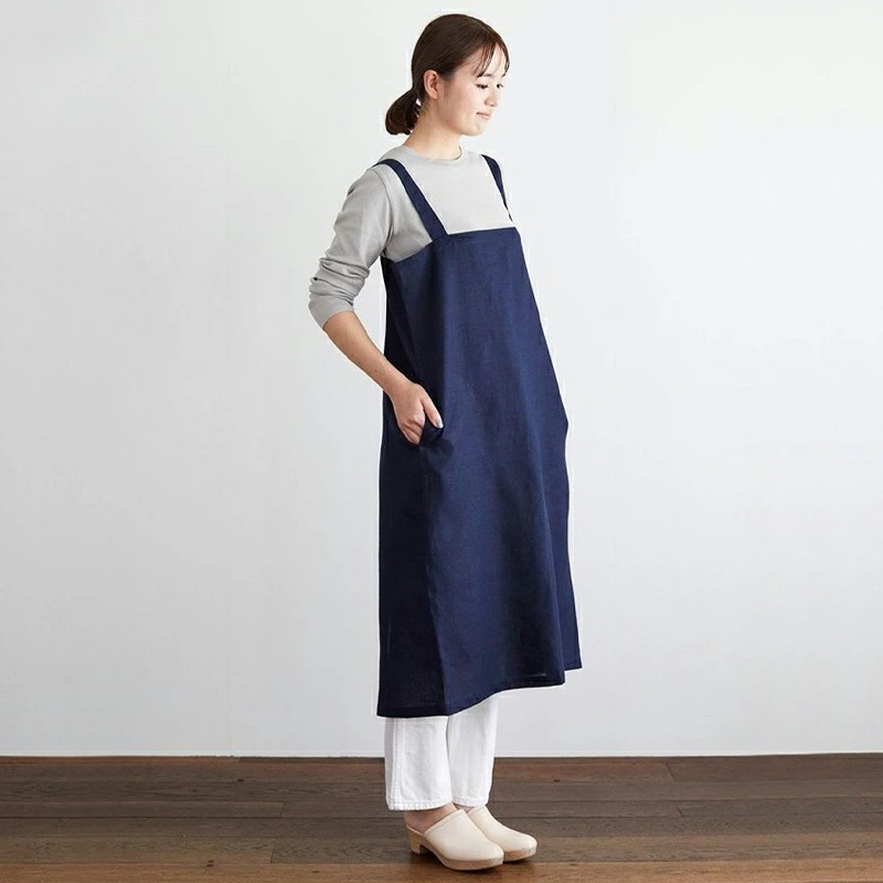 fog linen work（フォグリネンワーク） ギフト リネンスクエアエプロン