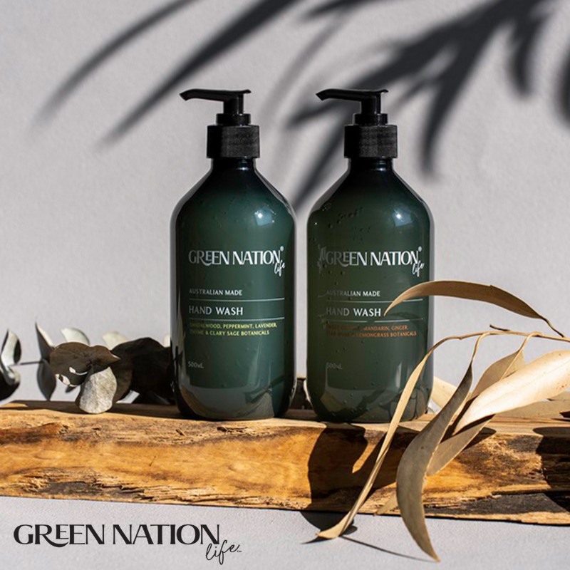 ハンドソープ 500ml GREEN NATION LIFE ハンドウォッシュ グリーン