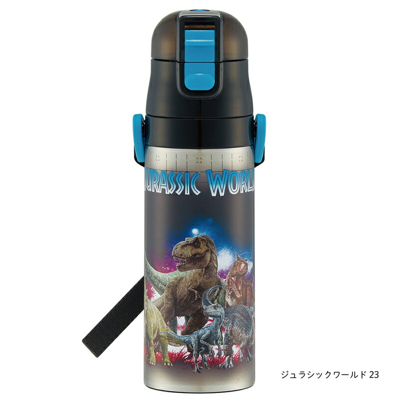 水筒 ワンタッチ 【送料無料】 超軽量 コンパクトロック付ワンプッシュダイレクトステンレスボトル 470ml 水筒 SDC4 キッズ｜aromagestore｜03