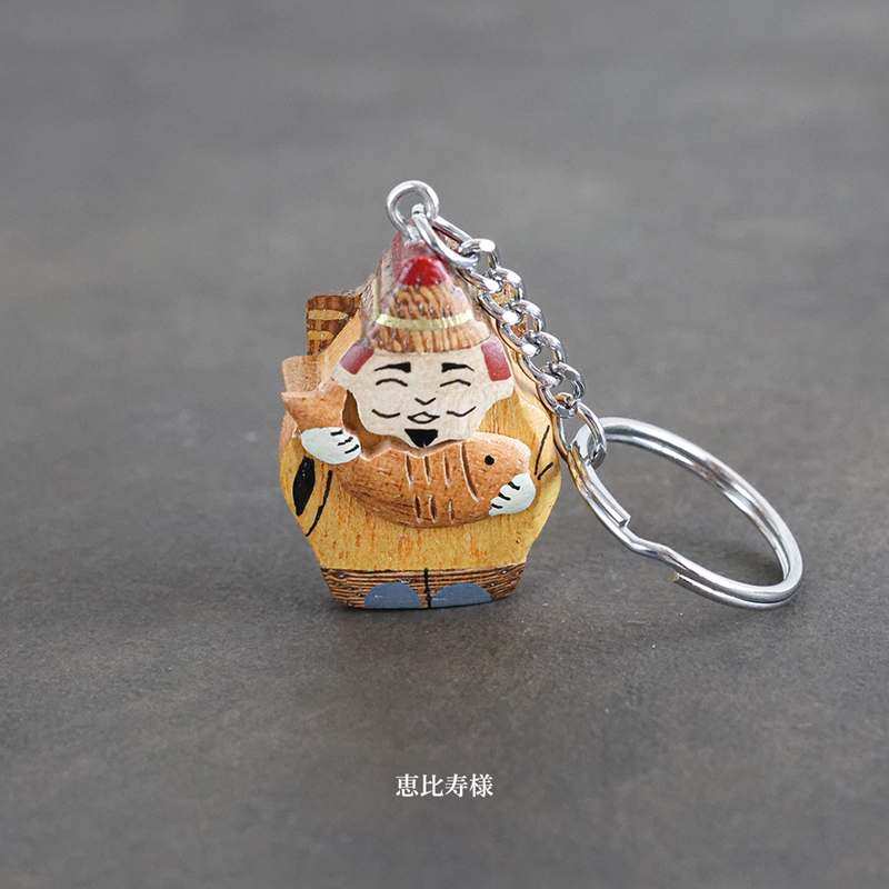 寄木 縁起物 キーホルダー 和雑貨 日本のお土産 その1 表現社