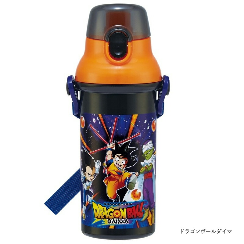 直飲み プラワンタッチボトル 480ml 食洗機対応 水筒 PSB5SANAG 日本製 抗菌 キャラクター スケーター キッズ 子供用水筒 小学生 入園 入学 園児 | スケーター | 09