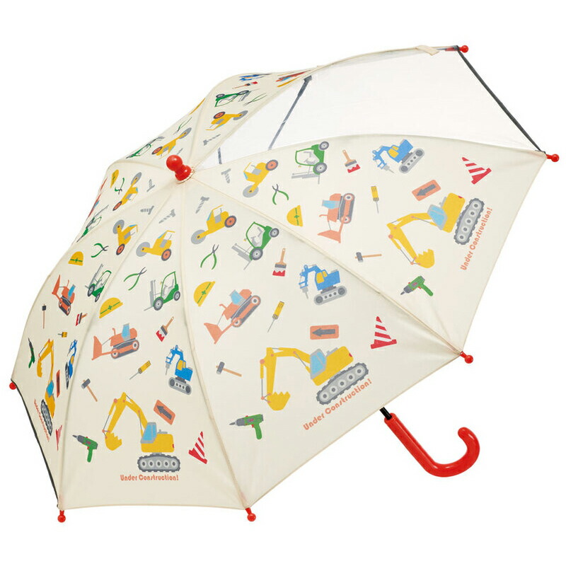 Yahoo! Yahoo!ショッピング(ヤフー ショッピング)子ども用傘45cm はたらくクルマ 長傘 キッズ 雨グッズ 小学生 幼稚園  UB45 スケーター